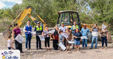 Arrancan obras de alcantarillado sanitario y pluvial en Piedras Chinas