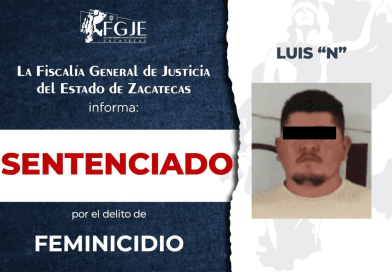 Sentencian a 20 años de prisión a hombre por feminicidio en Villanueva