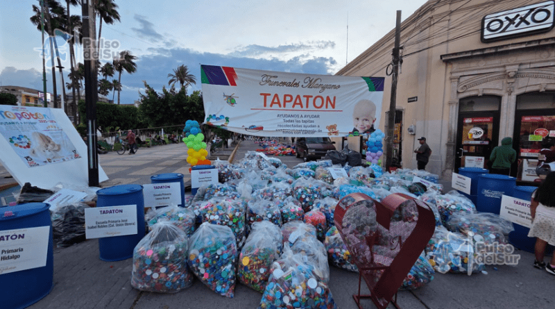 Jalpa demuestra su solidaridad: Tapatón 2026 reúne más de dos toneladas de tapitas