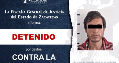 Detiene FGJEZ en Zacatecas a hombre requerido por autoridades de Chihuahua