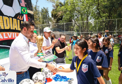 Premian a ganadores del Mundialito Calvillo; reconocen talento infantil y juvenil