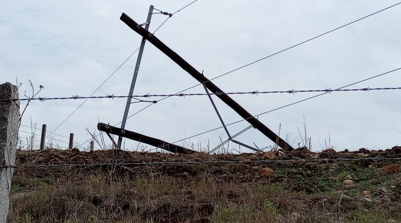 CORTE DE ENERGÍA ELÉCTRICA EN JALPA POR DAÑOS EN LA RED