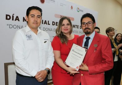 Reconoce Gobierno de Zacatecas a personas, empresas e instituciones comprometidas con la donación de sangre