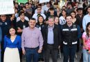 Entrega Gobernador David Monreal cancha rehabilitada en Tecnológico de Río Grande