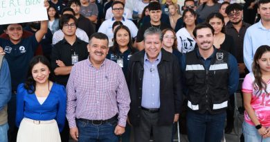 Entrega Gobernador David Monreal cancha rehabilitada en Tecnológico de Río Grande