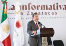 Presenta Gobernador David Monreal intervención de 100 canchas deportivas y resultados históricos del deporte zacatecano