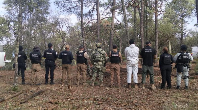 Realiza Gobierno del Estado búsqueda forense en zona serrana de Tepechitlán, con resultados positivos
