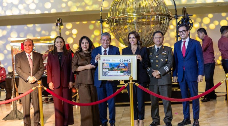 Zacatecas hace historia con la realización del Sorteo Mayor de la Lotería Nacional