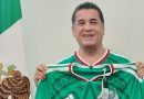 CARLOS PUENTE CELEBRA EL TRIUNFO DE TRES GOLES A CERO DE LA SELECCIÓN NACIONAL