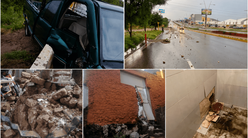 Protección Civil Estatal atiende contingencias viales y estructurales en Zacatecas