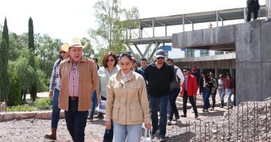 Supervisa Gobernador David Monreal modernización de Parque Arroyo de la Plata, espacio recuperado para las familias zacatecanas