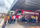 Participan elementos de Protección Civil en simulacro de emergencia en zona aeroportuaria