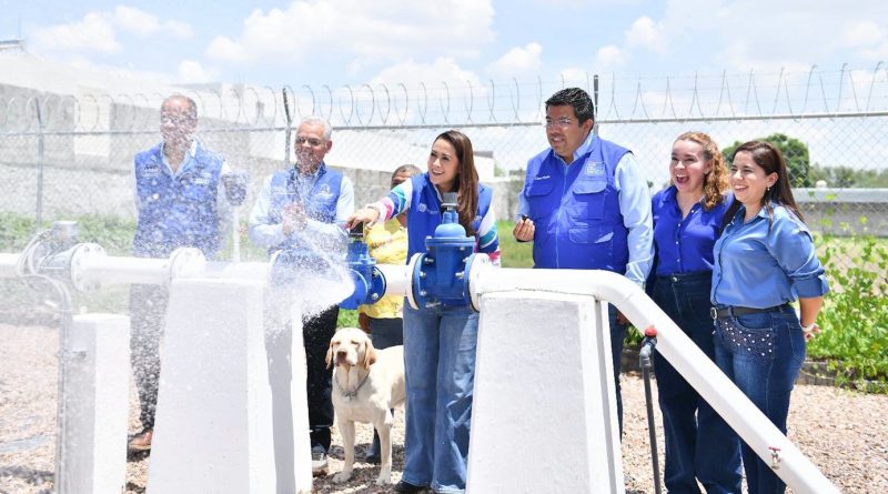 TERE JIMÉNEZ ENTREGA NUEVOS POZOS EN JESÚS MARÍA Y APOYOS PARA EL CAMPO EN COSÍO