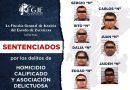 Tras investigación de la FGJEZ, tribunal condena a siete personas a 125 años de prisión