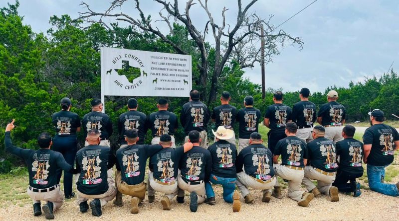 Grupo K9 de Aguascalientes fortalece vigilancia con tres ejemplares certificados en Estados Unidos