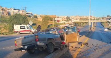 Dos personas resultan lesionadas tras accidente vehicular en la colonia CTM