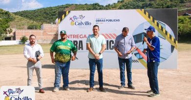 Entrega Gobierno de Calvillo rehabilitación del campo de béisbol del Arroyo de los Caballos