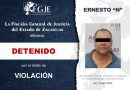 Detienen en Chihuahua a hombre requerido en Zacatecas por el delito de violación
