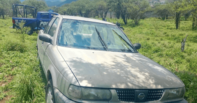 Recupera SSP de Calvillo vehículo con reporte de robo tras operativo en zona rural