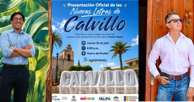 Pintores jalpenses renuevan la imagen de las letras monumentales de Calvillo