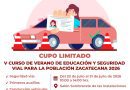Convoca Gobierno de Zacatecas a participar en el V Curso de Verano de Educación y Seguridad Vial para la población