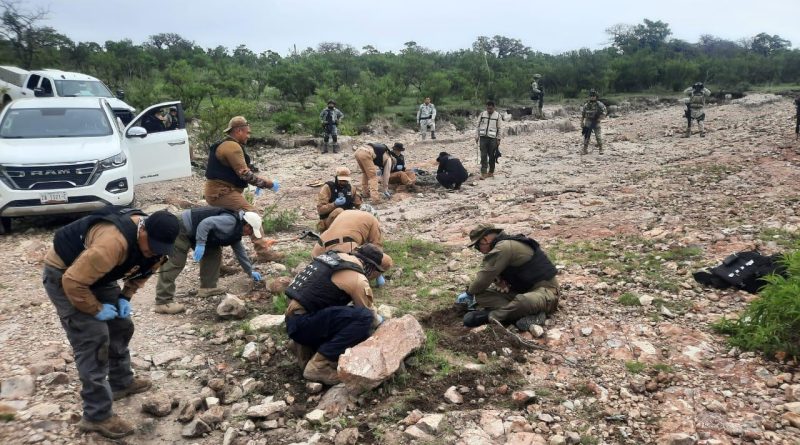 Realiza Gobierno de Zacatecas prospección forense en zona serrana de Tabasco; se obtienen resultados positivos