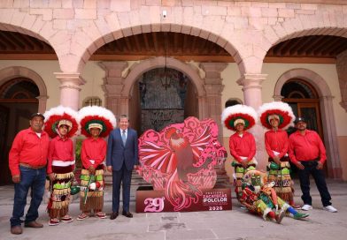Presenta Gobernador David Monreal edición 29 del Festival Zacatecas del Folclor Internacional «Gustavo Vaquera Contreras»