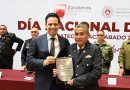 Reconoce Gobierno de Zacatecas gran amor a la patria de las y los bomberos