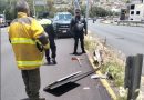 Retiran señalamientos viales dañados para prevenir accidentes
