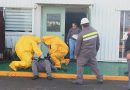 Realizan simulacro por derrame de cloro en empresa Toyotsu