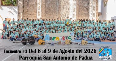 Parroquia de San Antonio de Padua realiza tercer encuentro de adolescentes Arcoíris
