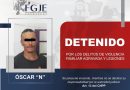 Detienen en Fresnillo a un hombre por violencia familiar agravada y lesiones