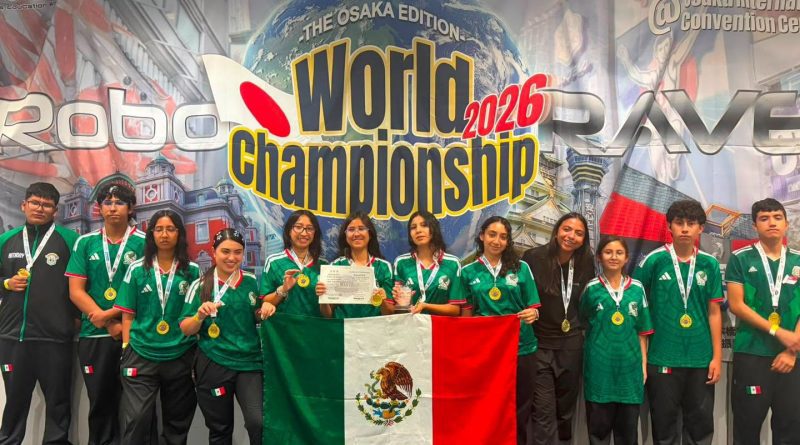 Estudiantes de Aguascalientes obtienen primer lugar en Mundial de Robótica en Japón