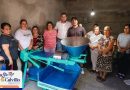 ENTREGAN MOLINO PARA IMPULSAR LA PRODUCCIÓN DE TORTILLAS EN MEDIA LUNA