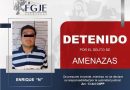 Detienen En Jalpa A Hombre Por Amenazas; Ejecuta FGJEZ Otras Ocho Órdenes De Aprehensión En Zacatecas Y Aguascalientes