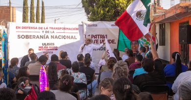 Ulises Mejía llama a respaldar la soberanía nacional desde Zacatecas