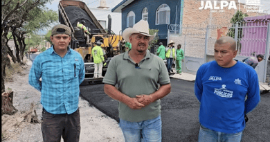 Rehabilitación del Camino Real en Jalpa; invertirán alrededor de 2.5 millones de pesos