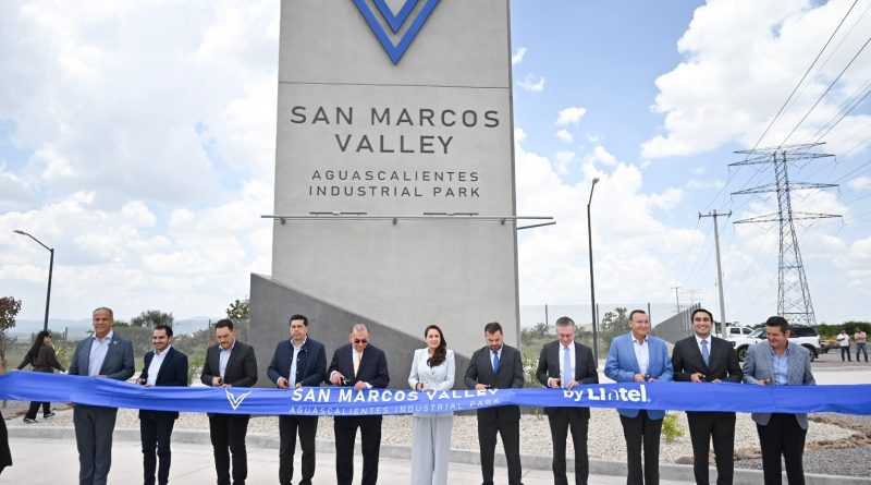 Tere Jiménez pone en marcha la primera etapa del Parque Industrial San Marcos Valley