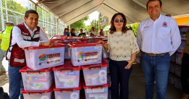 Reciben más de 1 mil 500 familias despensa del programa “Corazón Contento”, en Miguel Auza