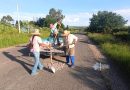 Entre Palas Y Carretillas, Habitantes Hacen Frente A Los Baches De La Carretera Jalpa–Nochistlán