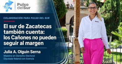 El sur de Zacatecas también cuenta: los Cañones no pueden seguir al margen