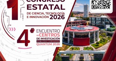 Convoca Gobierno de Zacatecas al 1er Congreso Estatal de Ciencia, Tecnología e Innovación en Quantum