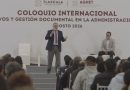 Participa Zacatecas en Coloquio Internacional de Archivos y Gestión Documental