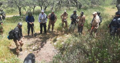 Obtiene Gobierno de Zacatecas resultados positivos en búsqueda forense en Jerez