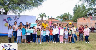 Entregan nuevos juegos infantiles en la comunidad de Los Patos