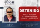 Detienen en Fresnillo a hombre con orden de aprehensión por delitos sexuales