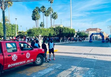 Protección Civil de Jalpa brinda apoyo preventivo durante actividades del fin de semana