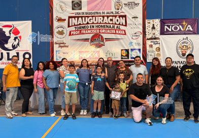 Inauguran Nuevo Torneo De Basquetbol En Jalpa Con Homenaje Al Profesor Francisco Grijalva Nava