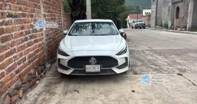 Policía Municipal de Apozol recupera vehículo presuntamente robado en tramo Huanusco–Calvillo