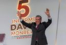 David Monreal rinde Quinto Informe y presenta resultados de su administración